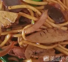 Duck Offal Fried Noodles