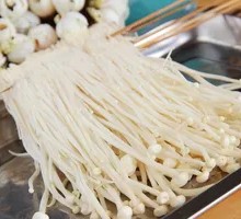 Grilled Enoki Mushrooms