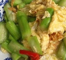 Egg and Loofah Stir-fry