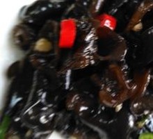 Cold-mixed Black Wood Ear Mushrooms