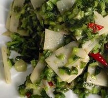 Bamboo Shoots with Salted Cabbage