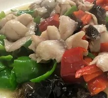 Stir-Fried Fish Slices with Green Pepper
