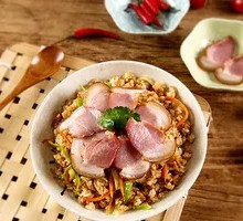 Meat and Egg Fried Rice