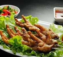 Grilled Boneless Chicken Feet