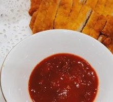 Spicy Sauce Chicken Cutlet