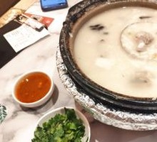 Dried Scallop and Pork Rib Porridge