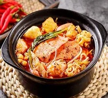 Spicy Sichuan Hot Pot with Fresh Chilies