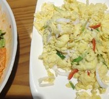 Silver Fish Fried with Eggs