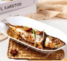 Braised Spanish Mackerel