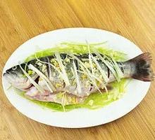 Steamed Sea Bass
