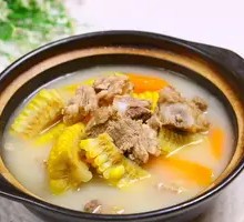 Corn and Pork Rib Stew