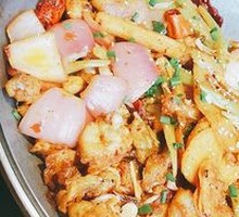 Spicy Frog Legs in Dry Pot