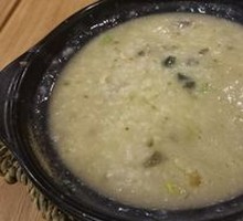 Century Egg and Pork Porridge