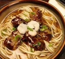 Shrimp and Eel Noodles