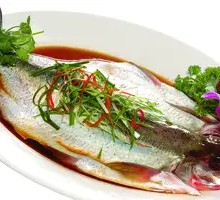 Steamed White Fish