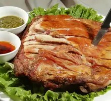 Crispy Coated Roasted Lamb Ribs