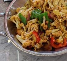 Spicy Cauliflower in Hot Pot