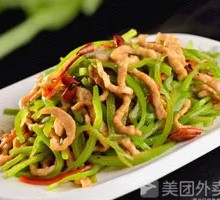 Green Pepper Shredded Pork
