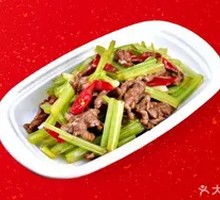 Stir-fried Beef with Celery