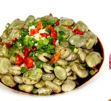 Garlic Shoot and Broad Beans