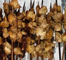Grilled Chicken Gizzards