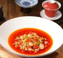 Sliced Ginger and Frog Legs