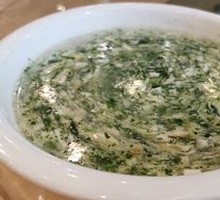 Sheep's Sorrel Tofu Soup