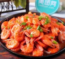 Stewed Large Shrimp