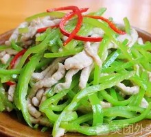 Green Pepper Shredded Pork