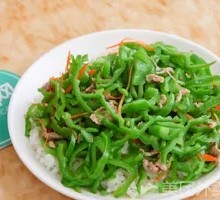 Green Pepper Shredded Pork Rice