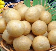 Oil-fried gluten noodles