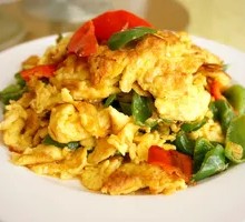 Green Pepper and Egg