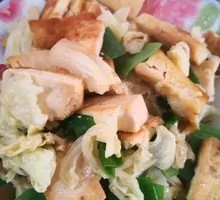 Cabbage Fried Tofu