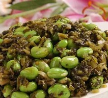 Snow Pea and Pickled Mustard Greens Stir-fry