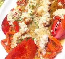 Hong Kong-Style Meat Pudding Steamed Boston Lobster