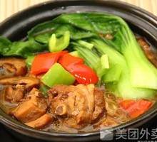Stewed Chicken with Brown Sauce