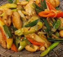 Spicy Pork Intestines Stir-fry