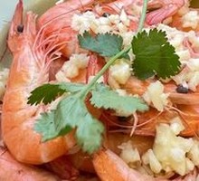 Steamed Freshwater Shrimp