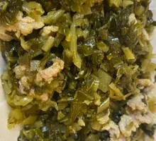 Pickled Cabbage with Shredded Pork
