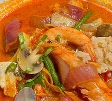 Tom Yum Seafood Rice Bowl