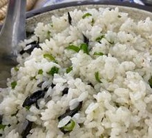 Dried Mushroom Fried Rice