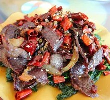 Oil-Poured Dried Pork