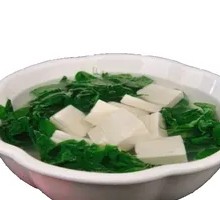 Bean Sprout and Tofu Soup