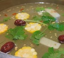 Corn and Radish Beef Bone Soup