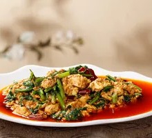 Bamboo Shoots Stir-Fried with Stinky Tofu