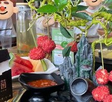 Black Truffle Lychee Shrimp Balls