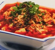 Spicy Pork in Boiling Sauce Rice Bowl