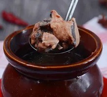 Chestnut Black Chicken Soup