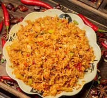 Sour Cabbage and Corn Fried Rice