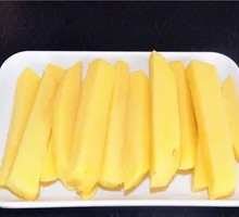 Fried Potato and Rice Cake